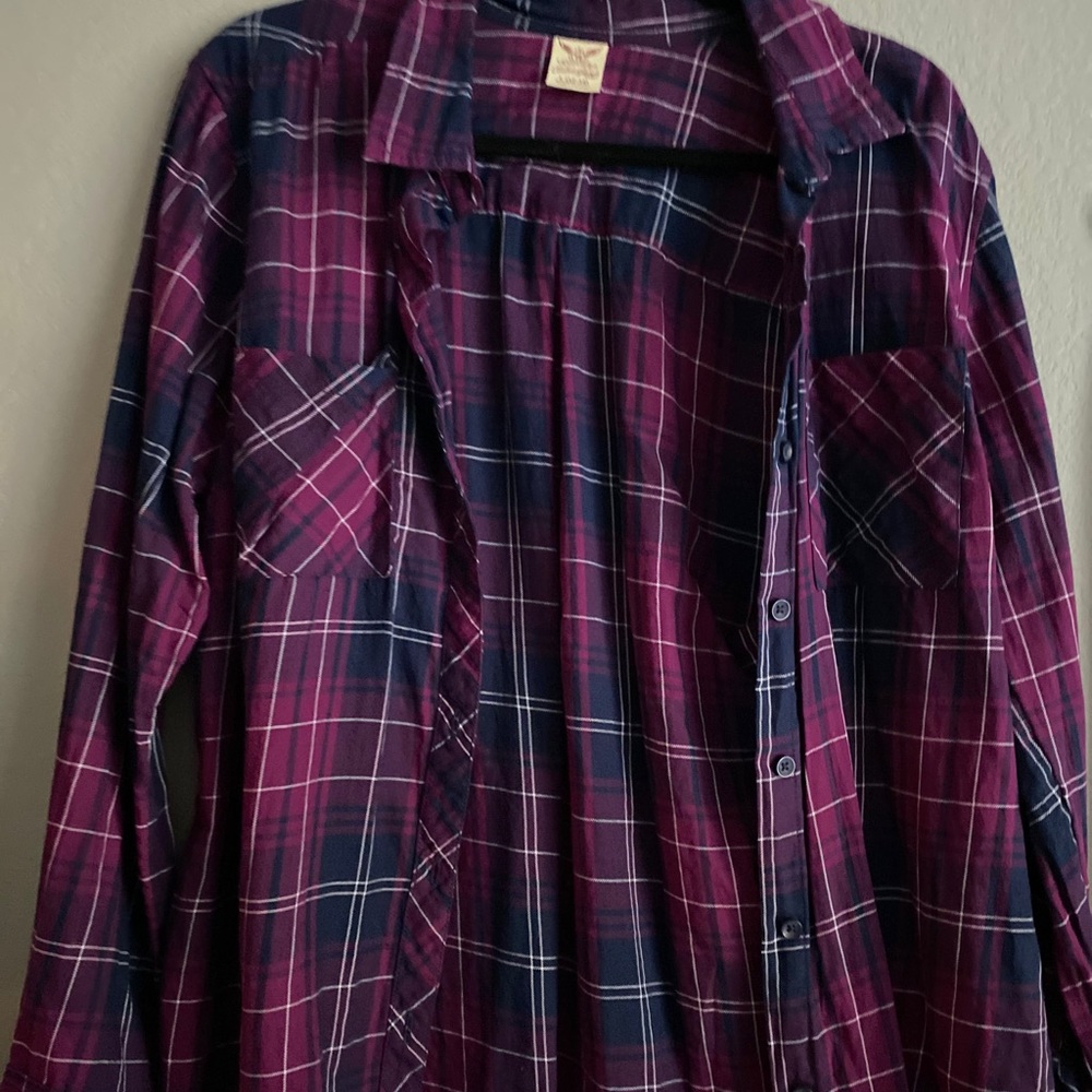 Plaid Button Up Flannel